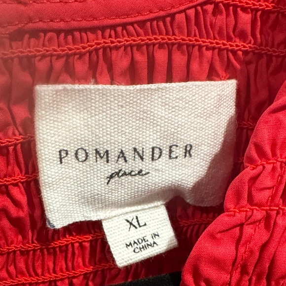 Pomander Place Red Long Sleeve Dress - Picture 2 of 3